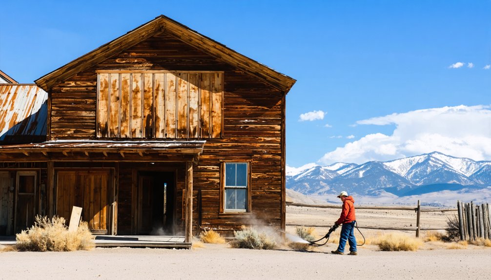 arid climate exterior painting challenges