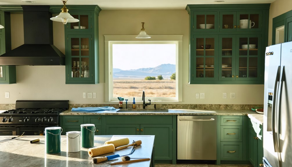 cabinet painting costs vary