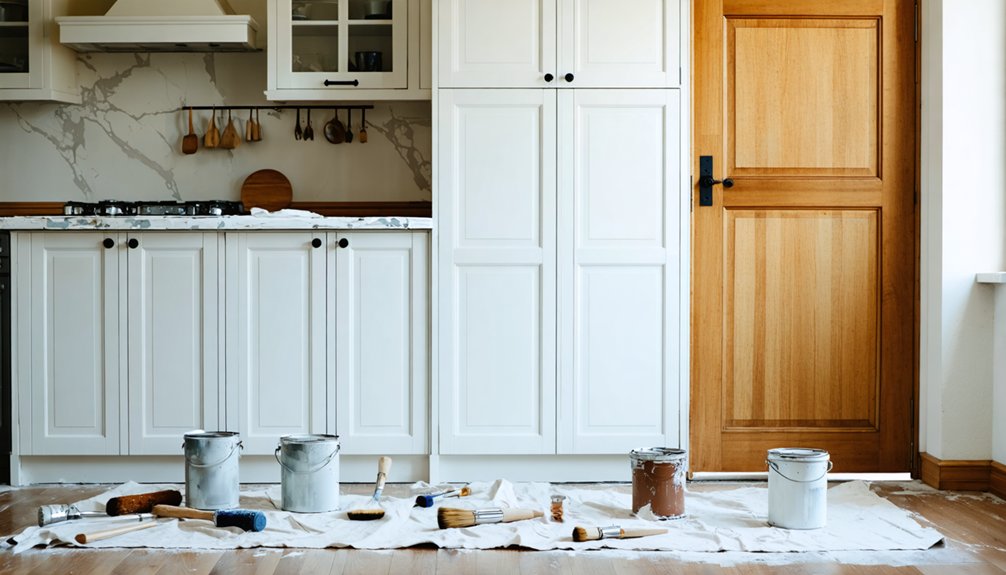 cabinet painting duration