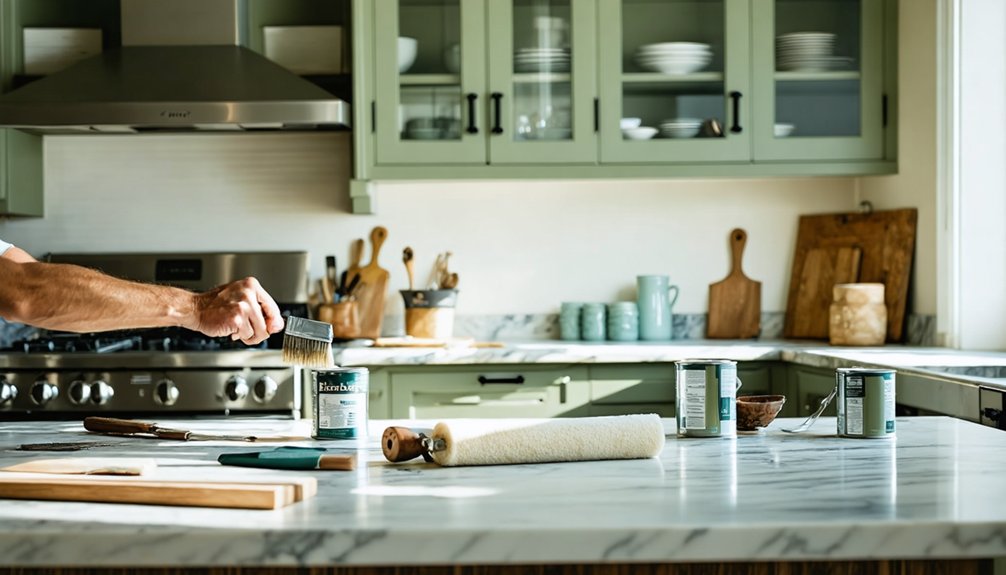 cabinet painting in jerome