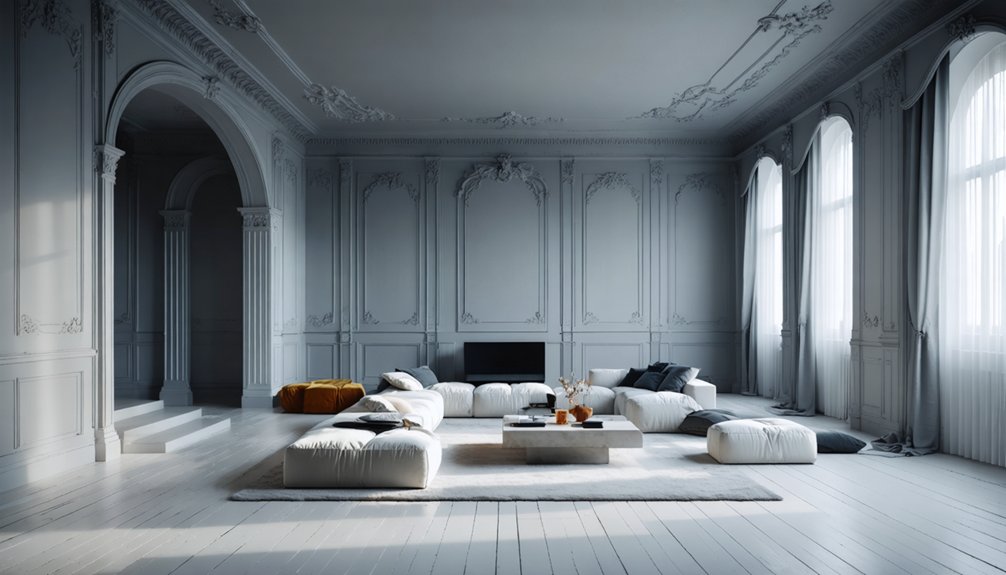 ceiling wall color match consideration