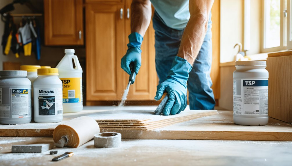 comprehensive cabinet painting preparation steps