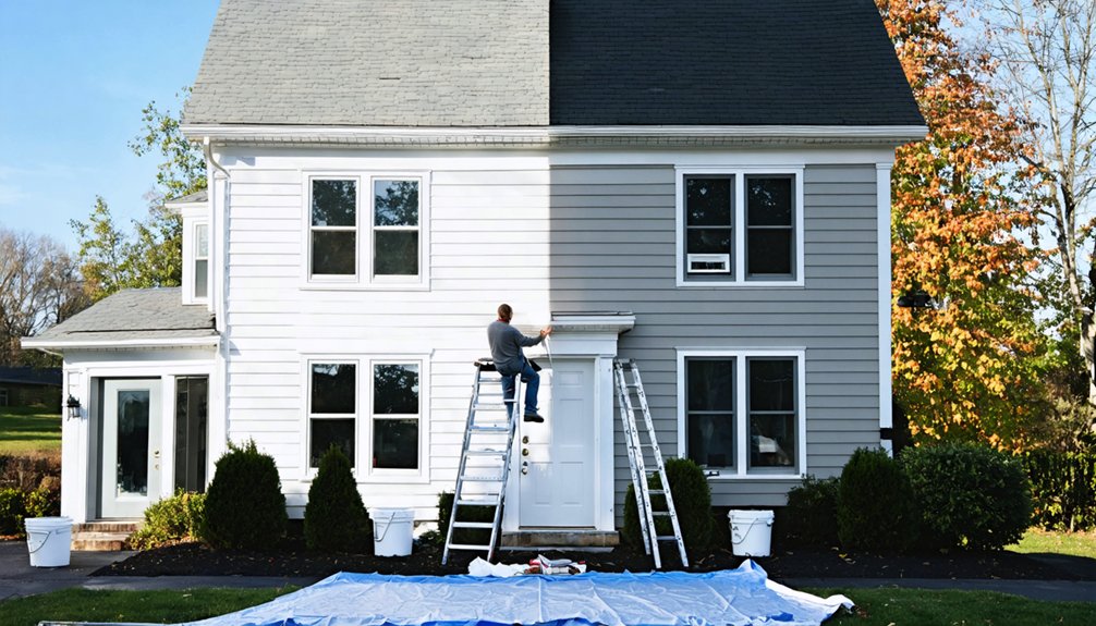 cost of exterior house painting