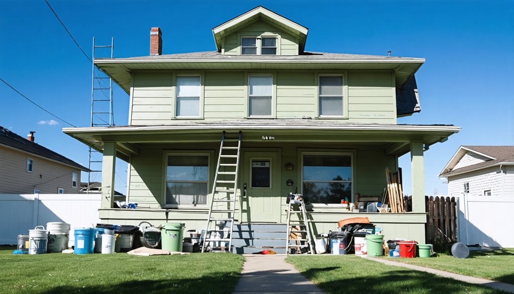 detailed budget planning for exterior painting