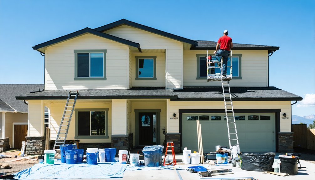 detailed exterior painting cost breakdown