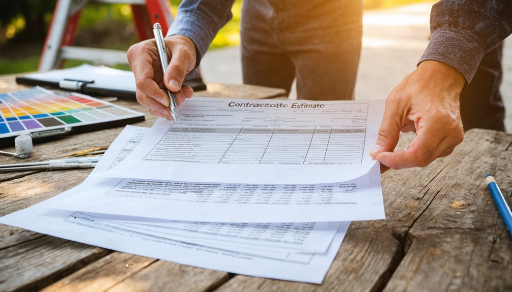 detailed transparent accountable comprehensive estimates