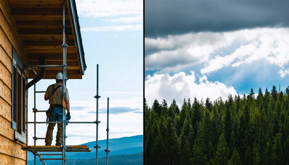 dramatic topography precipitation variability temperature moderation extreme diurnal swings