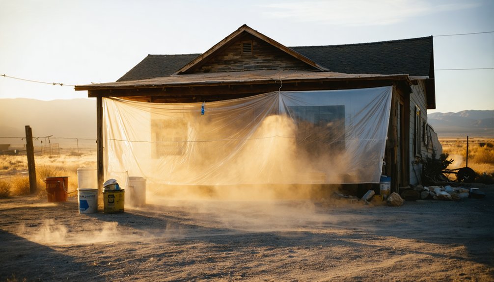 dust mitigation in arid climates