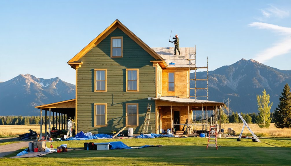 exterior painting budget considerations