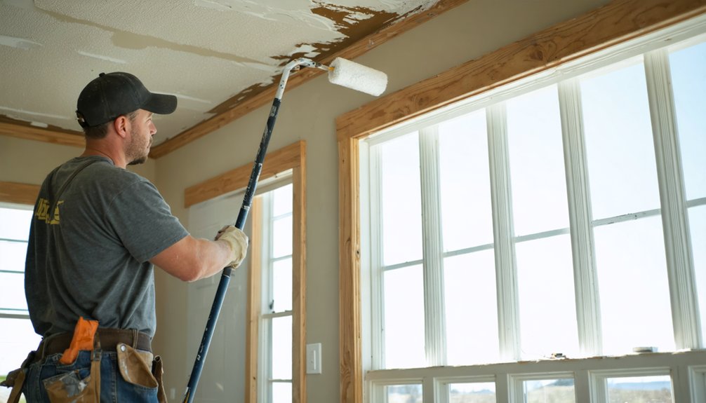 five phase ceiling painting