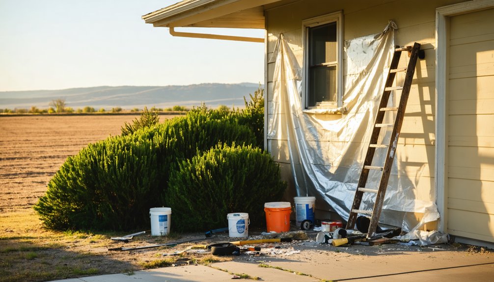 home painting preparation hazelton idaho