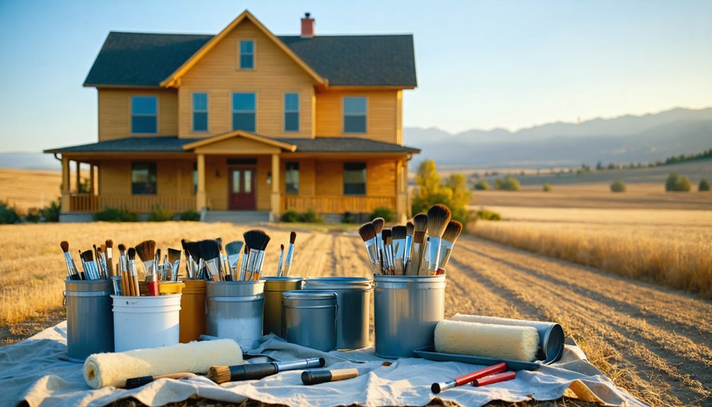 house painting costs in burley