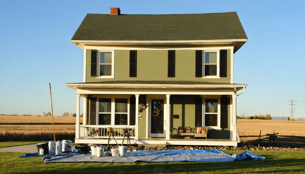 house painting costs in gooding