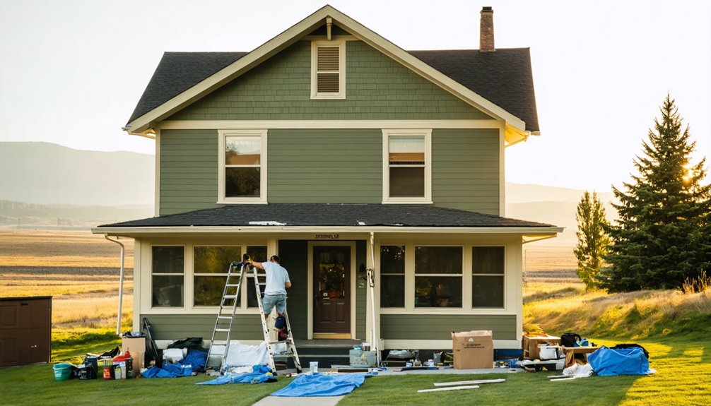 house painting costs in shoshone