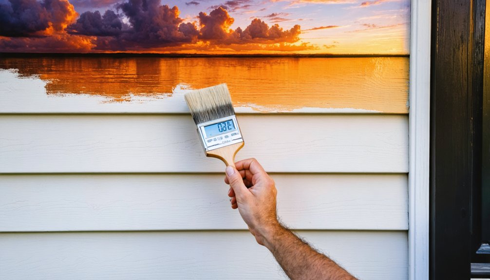 ideal painting weather conditions required