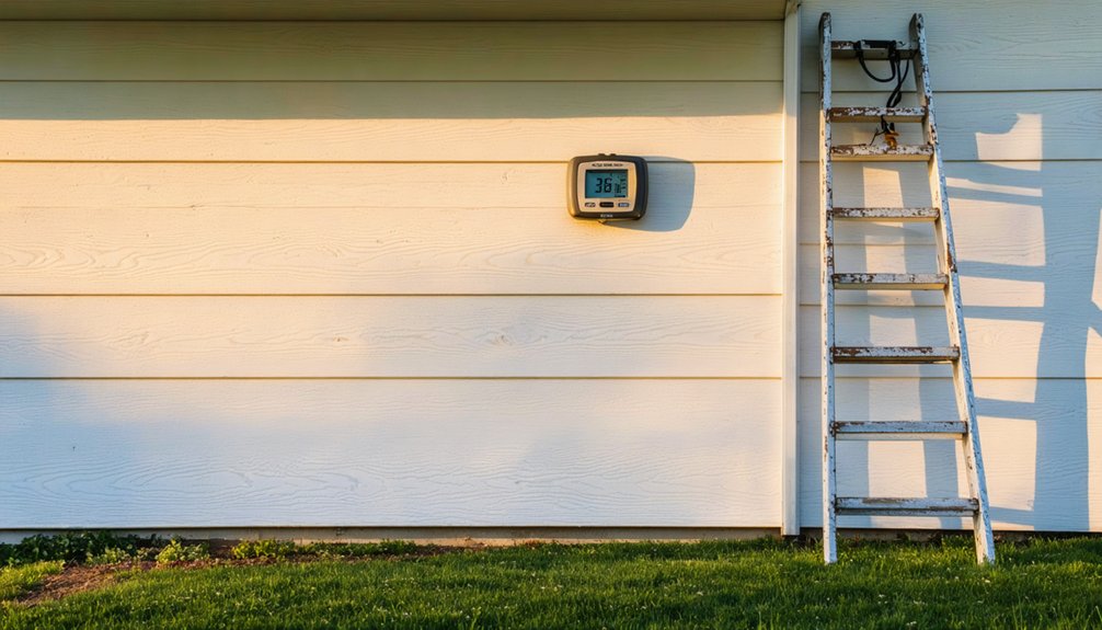 ideal temperature range for painting