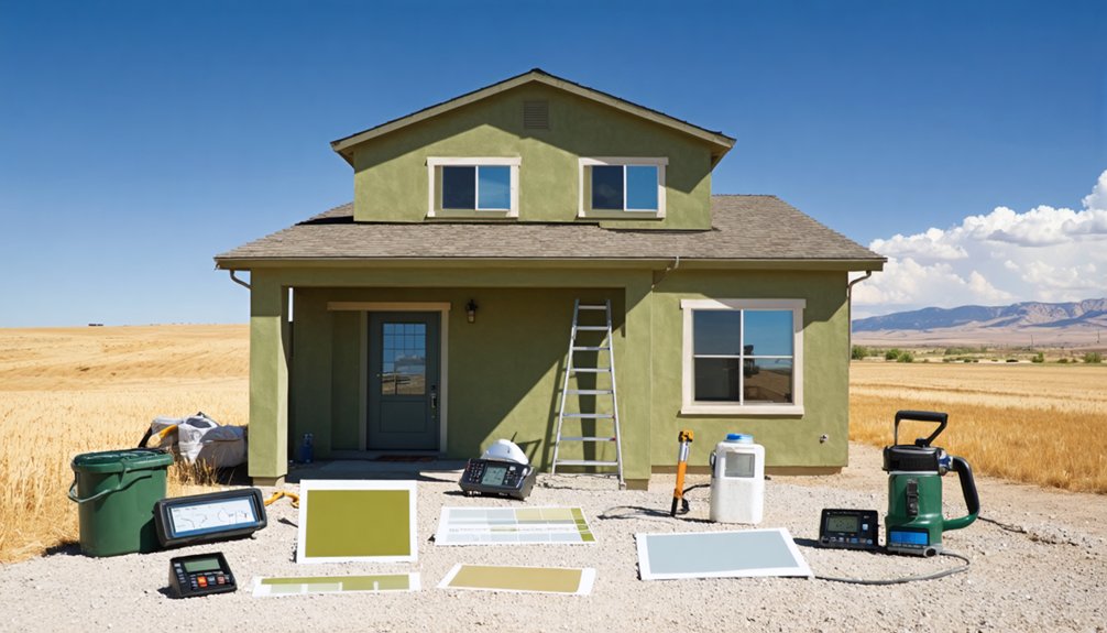 low humidity paint drying requirements