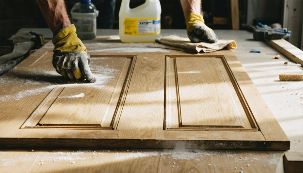 methodical surface preparation ensures long lasting results