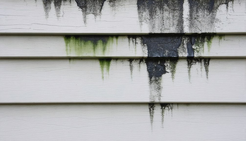 mold growth indicates moisture issues