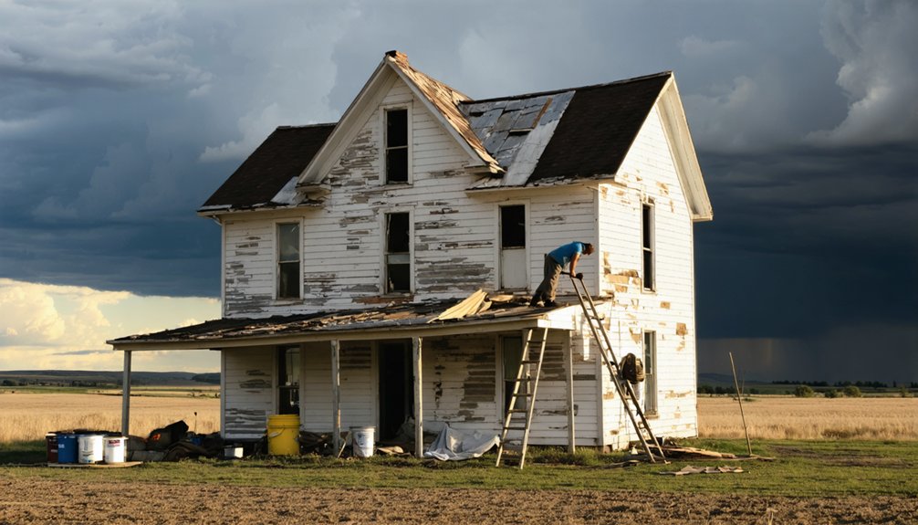 optimal exterior painting weather patterns