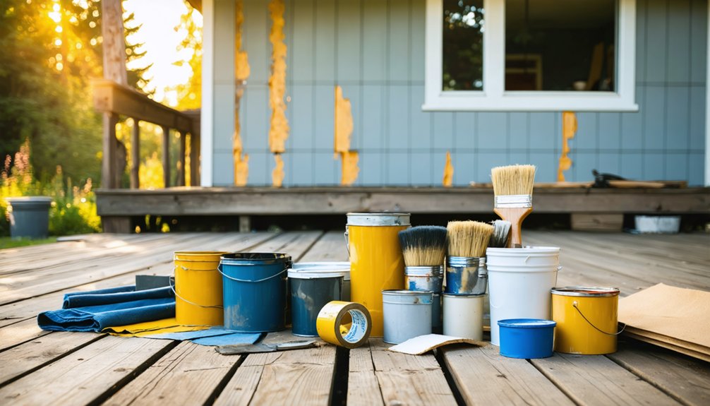 painting material expenses breakdown castleford