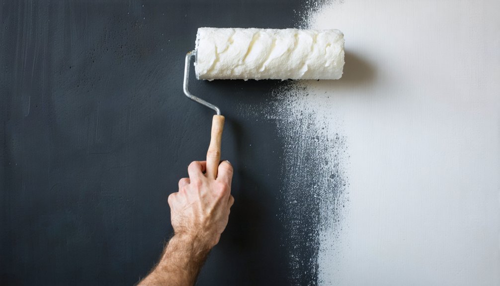 painting over dark walls brightly