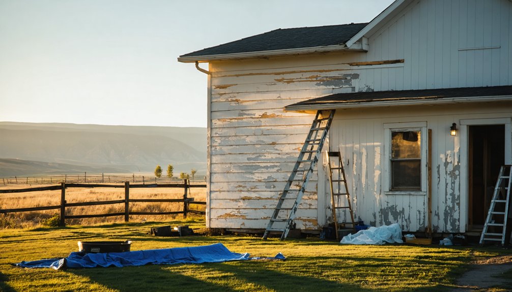 painting the kimberly idaho home