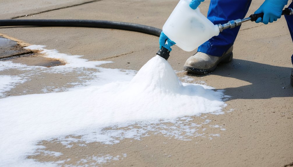 pre treatment solutions clean concrete surfaces