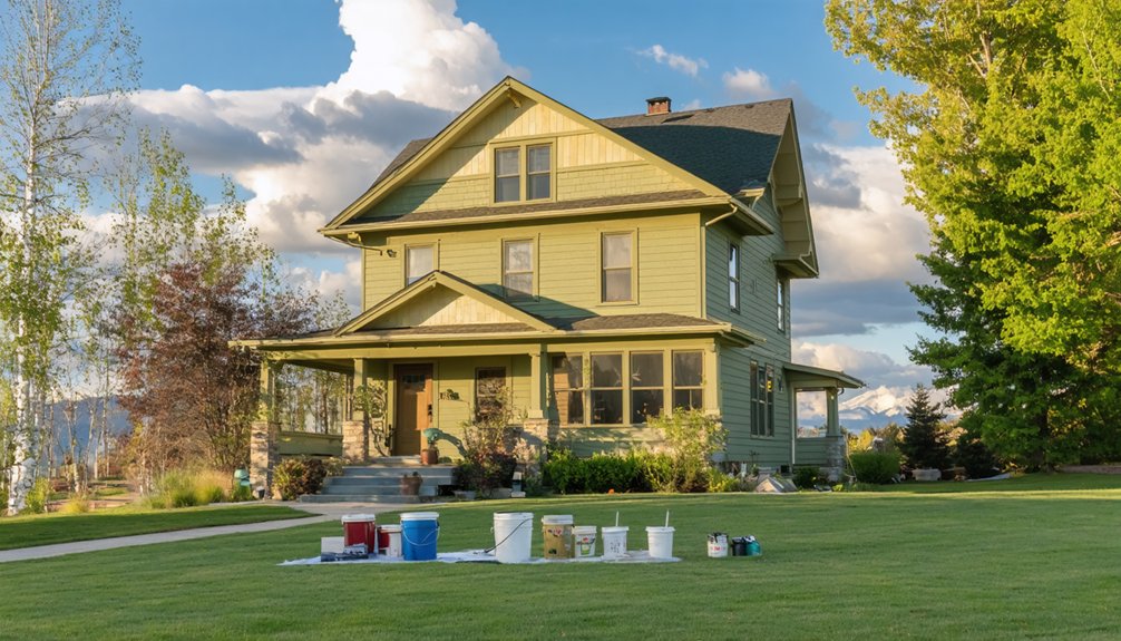 precise environmental conditions for paint application