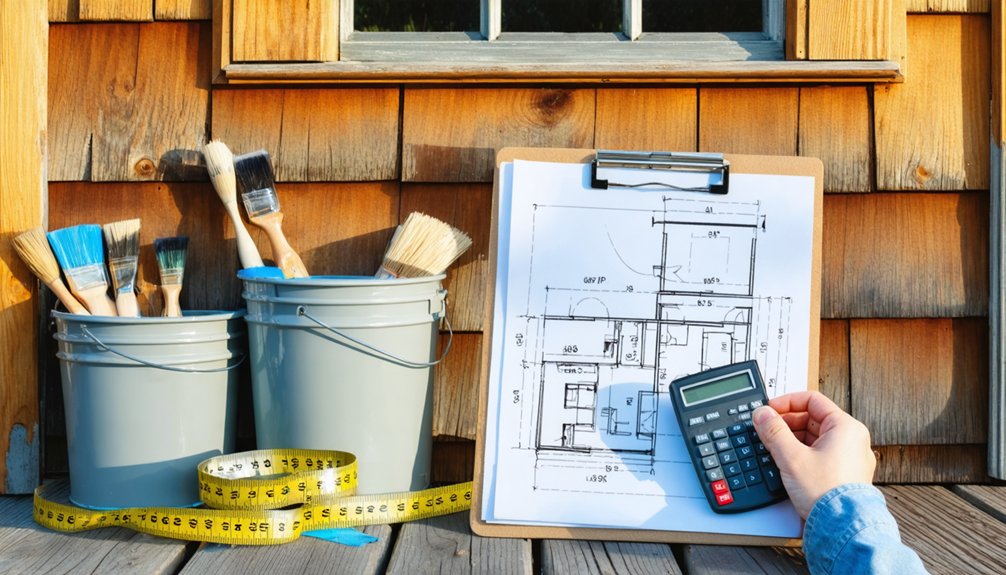 precise paint quantity calculations essential