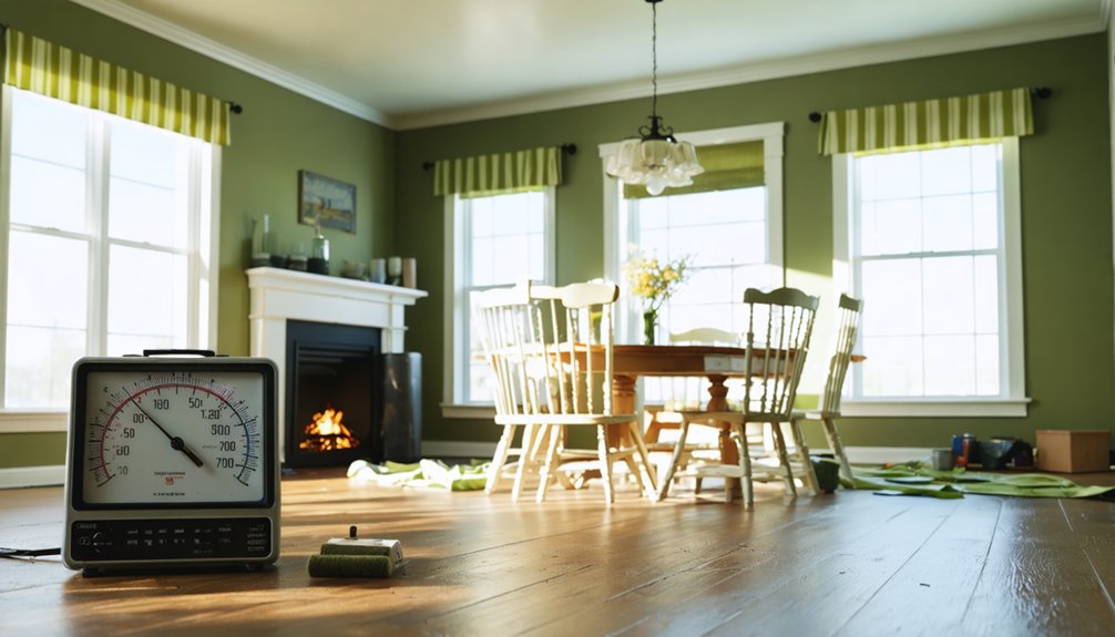 precise temperature control for optimal painting