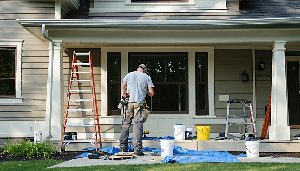 premium paint application process