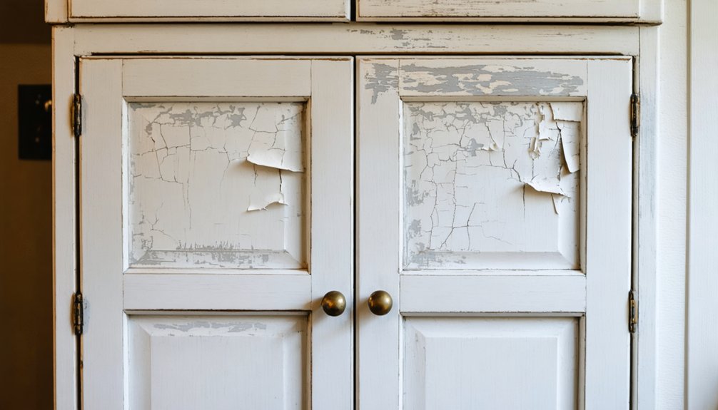 preserve cabinet finish before irreparable damage
