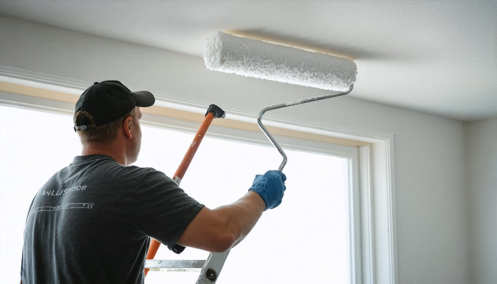 professional ceiling painting techniques