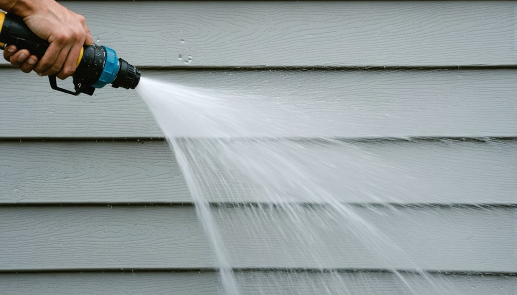 siding damage from pressure washing