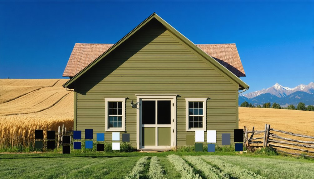 solar reflective earth tone coatings