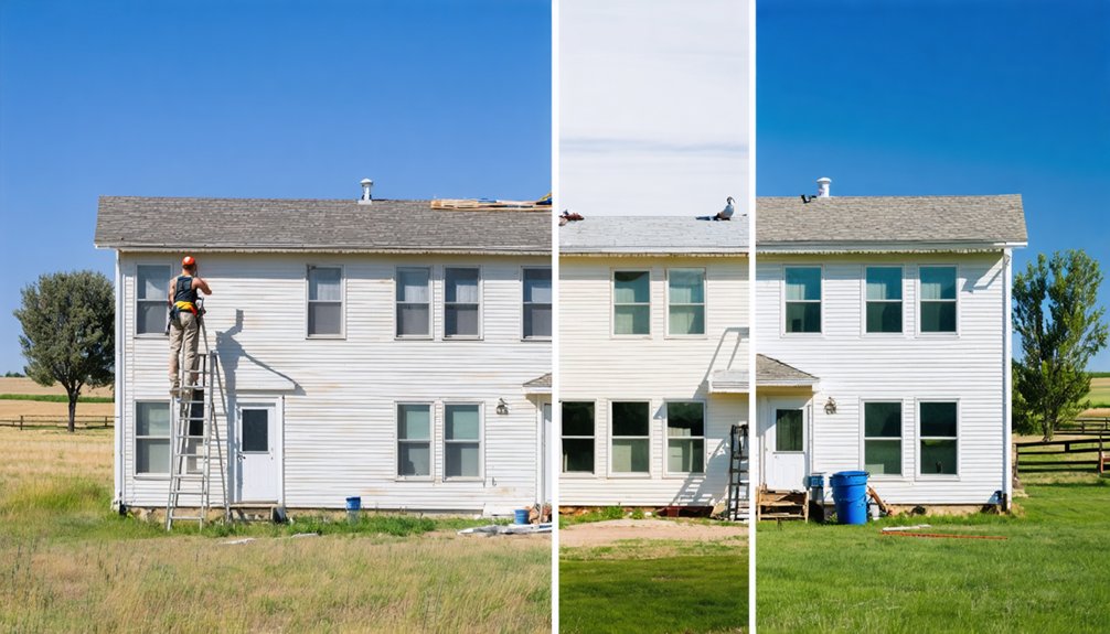 systematic exterior painting timeline