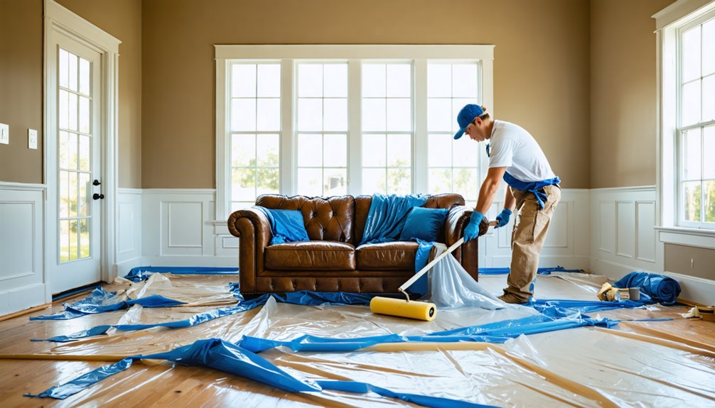 systematic protection protocols paramount for painting