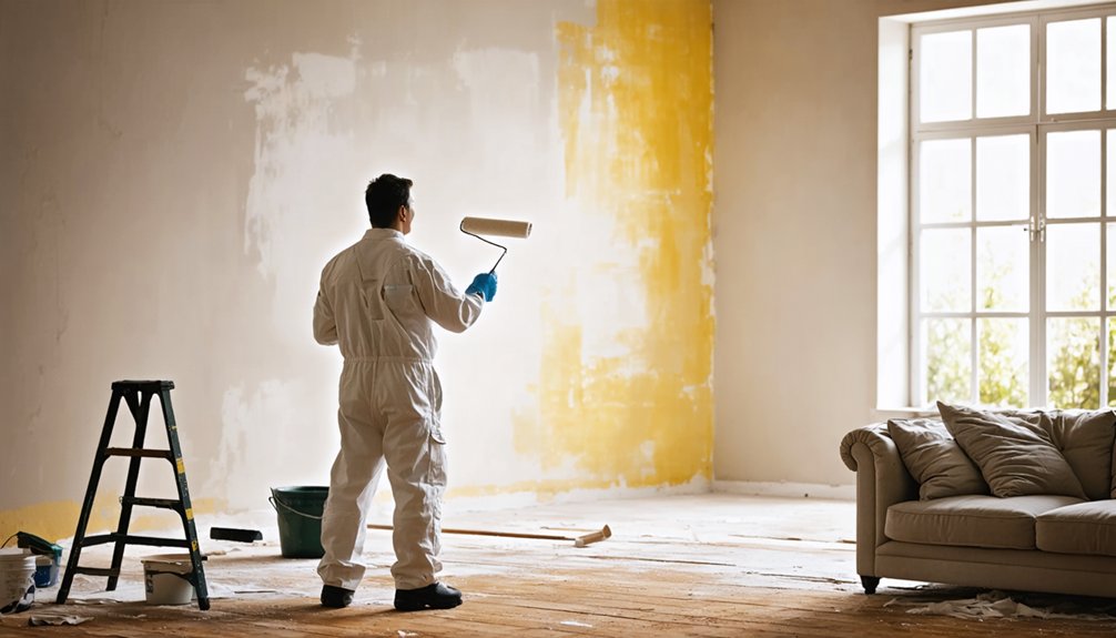time required for interior painting