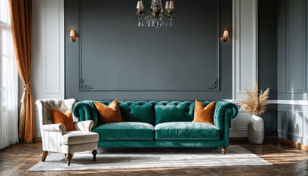 timeless neutral balanced bold accents