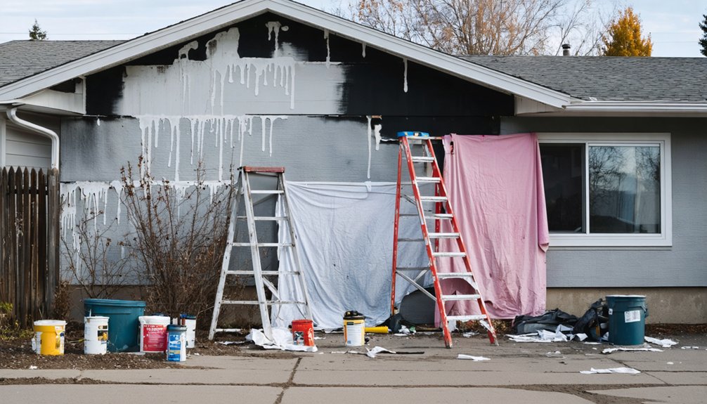 unqualified uninsured unprofessional inexperienced painters