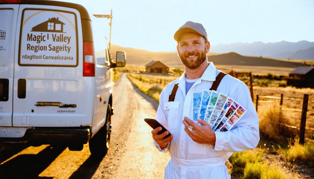 verified regional service area coverage