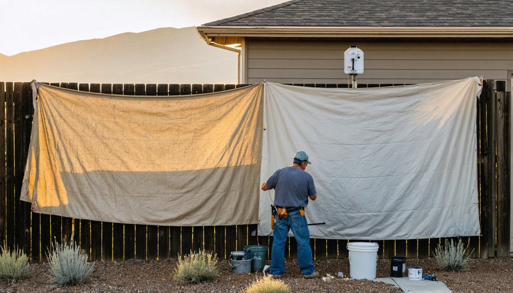 weather dependent coating operations