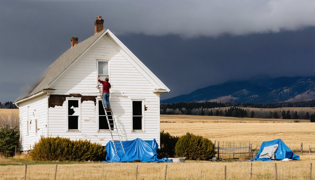 weatherproofed coatings for arid climate